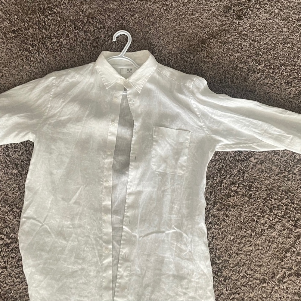Uniqlo white shirt